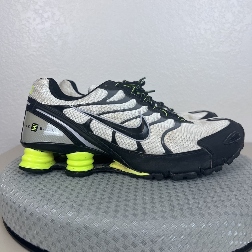 Y2K Nike Shox Turbo VI SL Venoms Sneakers Mens 11.5 Athletic Running Shoes Retro